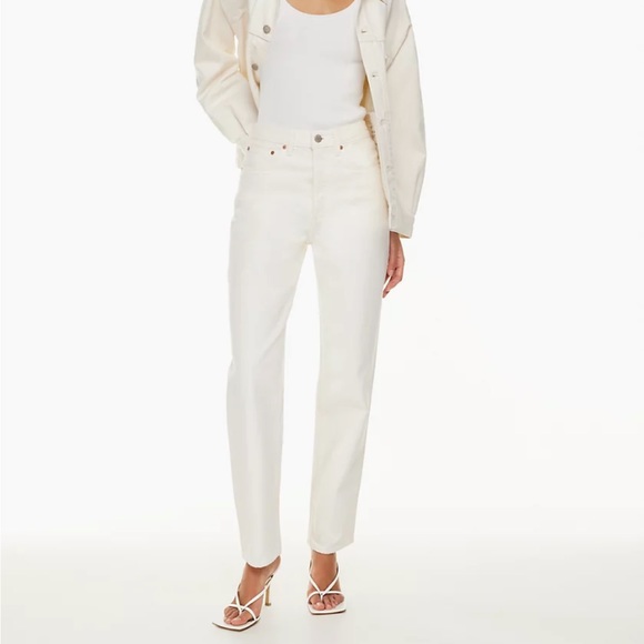 Aritzia Denim Forum 90s Boyfriend High Rise Loose 27/30 - Picture 1 of 10